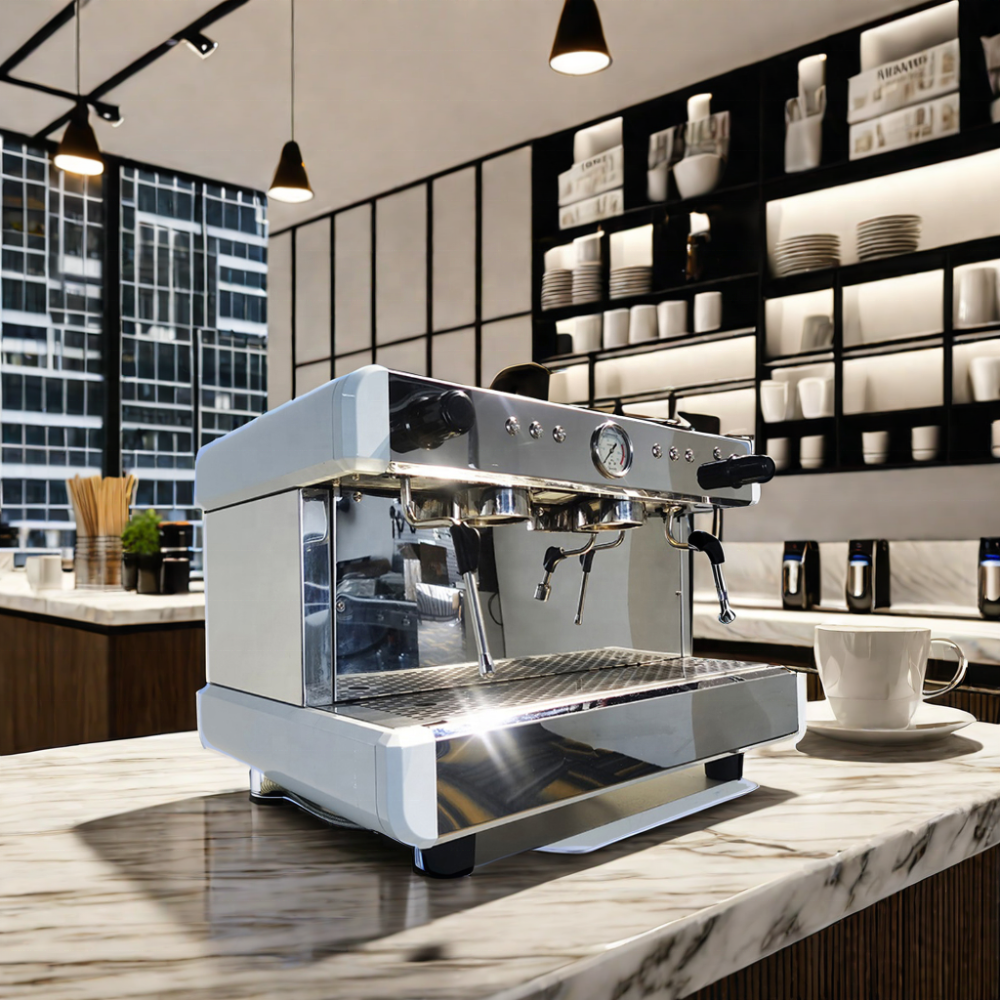 Industrial Professional expresso cafe coffe Commercial business 2 Group Barista Espresso Coffee Machine Maker