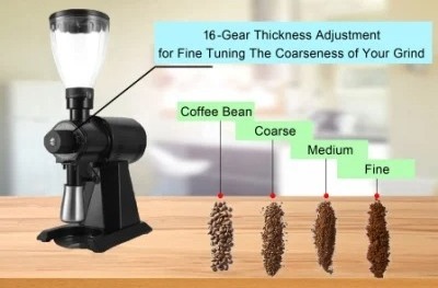 Ek43 Coffee Grinder 98mm Burr Mill Espresso Coffee Grinder Professional  Electric Bean Grinder