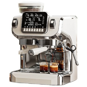 Espresso Coffee Maker 15 Bar Touch Screen Cappuccino Automatic Coffee Machine with Grinder