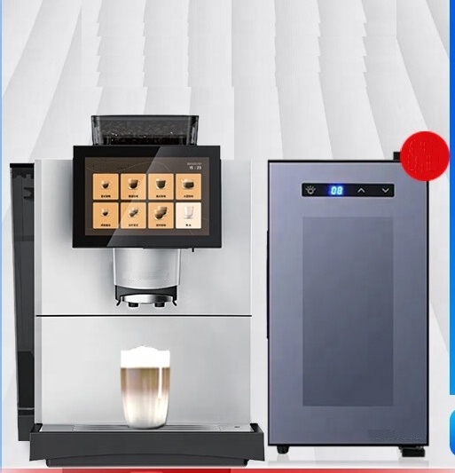 Multifunctional bean to cup professional super fully automatic commercial espresso coffee machine maker with grinder