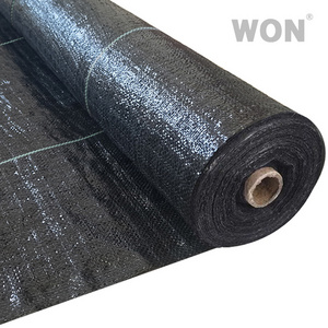 WON Anti-Uv Woven Agricultural Woven Weed Barrier Landscape Fabric  Weed Control Mat For Fruit Tree