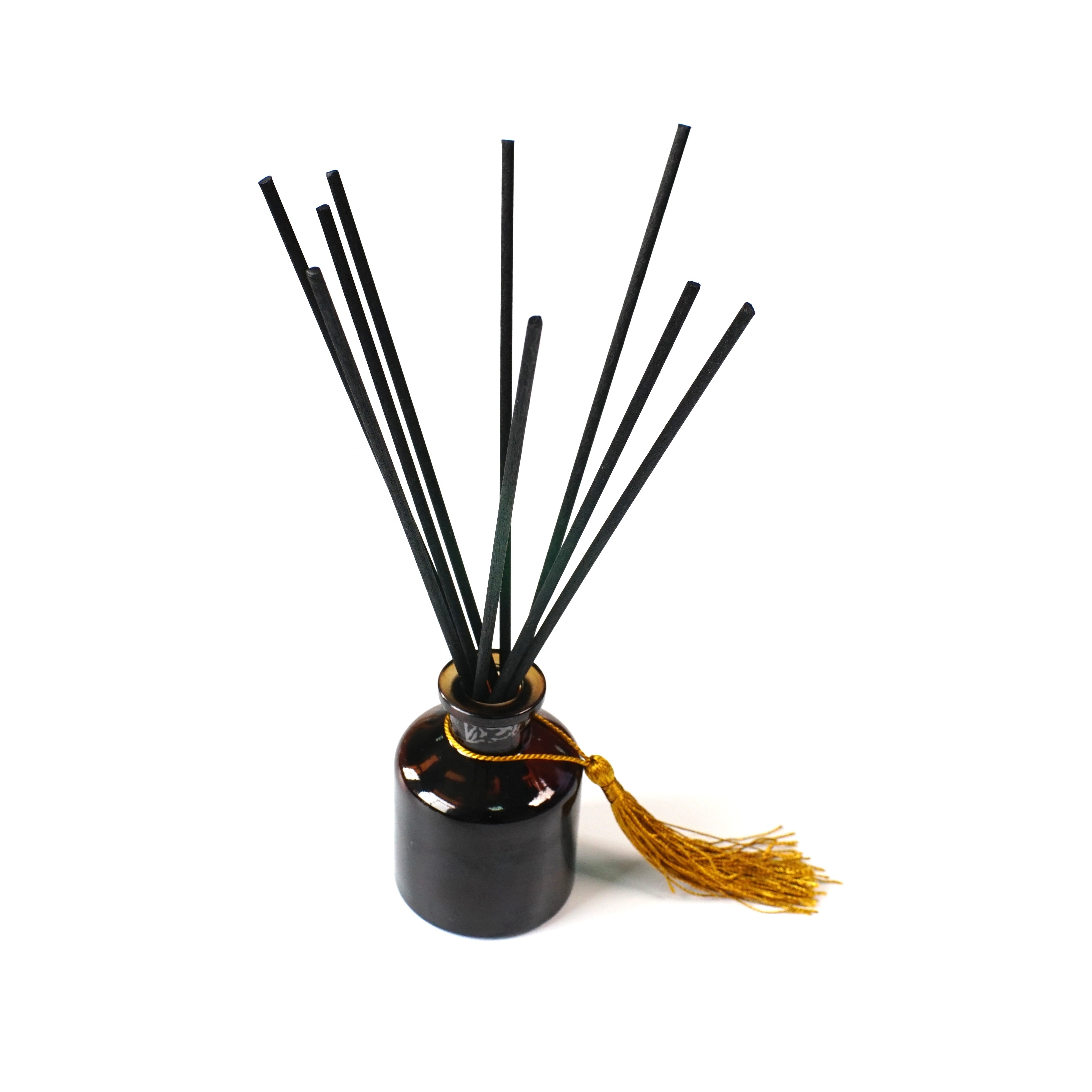 Fragrance Diffuser Reed Black Fibre Diffuser Aroma Stick For Air Freshener Diffuser Reed Stick