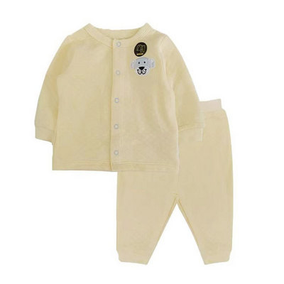 New autumn and winter baby cotton clothes warm split button coat foreign trade children's clothing