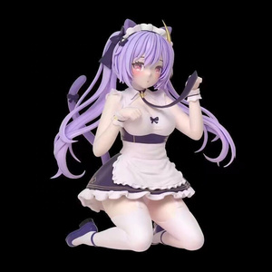 Figure Genshin Impact Keqing Cat Ear Maid Sexy Girl Action Figurine PVC Anime Collectible Model Doll Toys Gifts