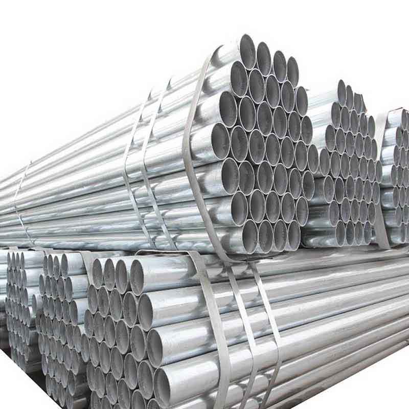 Galvanized Round Tube P235gh Equivalent Different Sizes Hot Dip Galvanized Steel Round Tube Pipe