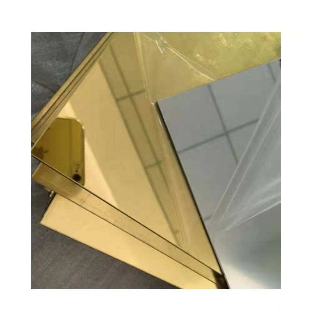 201 304 316 ss 2b flat.Sheet mirror sheets plate gold stainless steel sheet