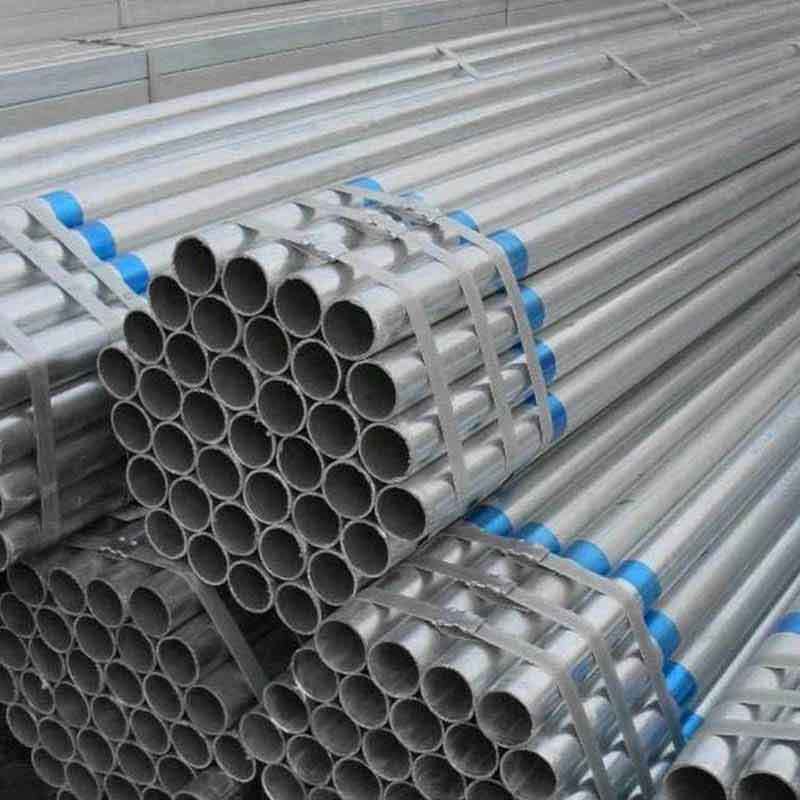 Galvanized Round Tube P235gh Equivalent Different Sizes Hot Dip Galvanized Steel Round Tube Pipe