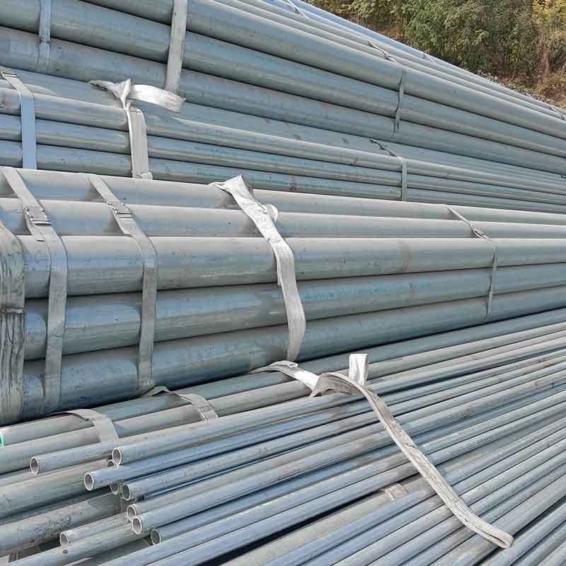 Galvanized Round Tube P235gh Equivalent Different Sizes Hot Dip Galvanized Steel Round Tube Pipe