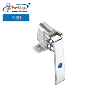 F-901A lavatory toilet accessories Chrome Plate faucet Knee Pedal Flush Valve For Kitchen Bathroom Faucet