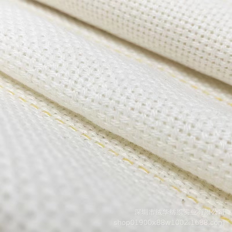 Hot selling white embroidery roll cotton carpet backing primary monks tufting cloth fabric