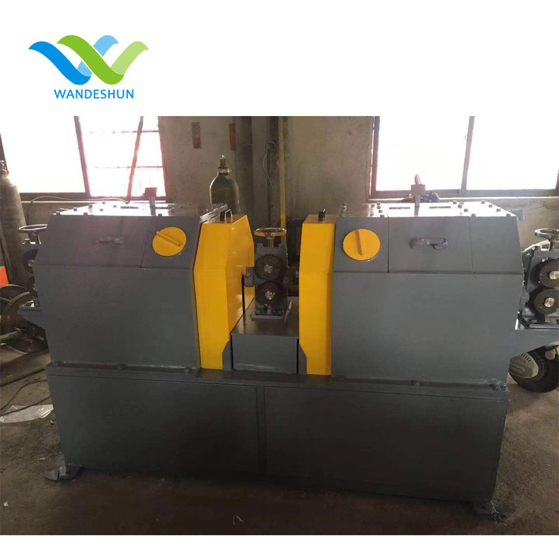 No acid pickling steel brush rust cleaning machine/No acid brush type steel wire rod rust cleaning machine for wire drawing