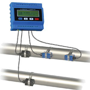 Modular digital clamp-on flowmeter and clamp-on ultrasonic flow meter for flowmeter clamp on