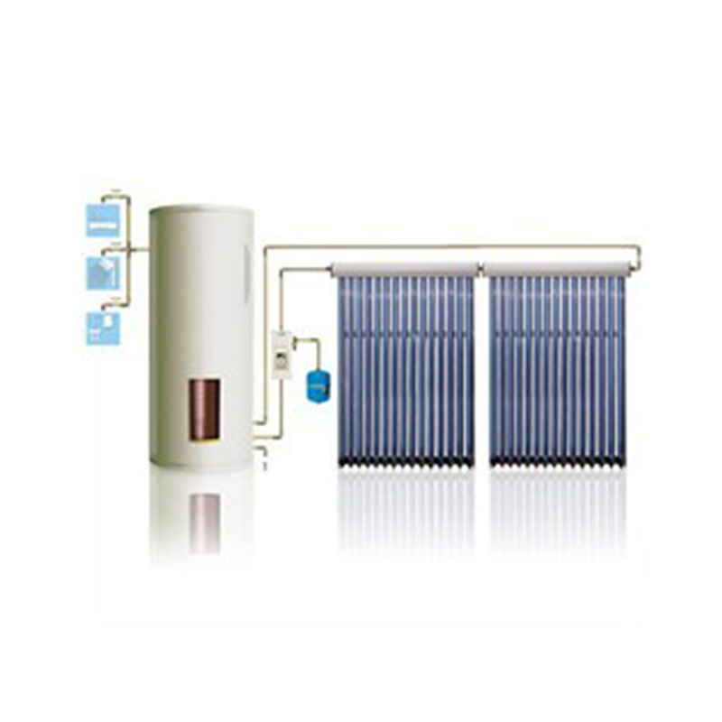 Split pressurized  solar water heater