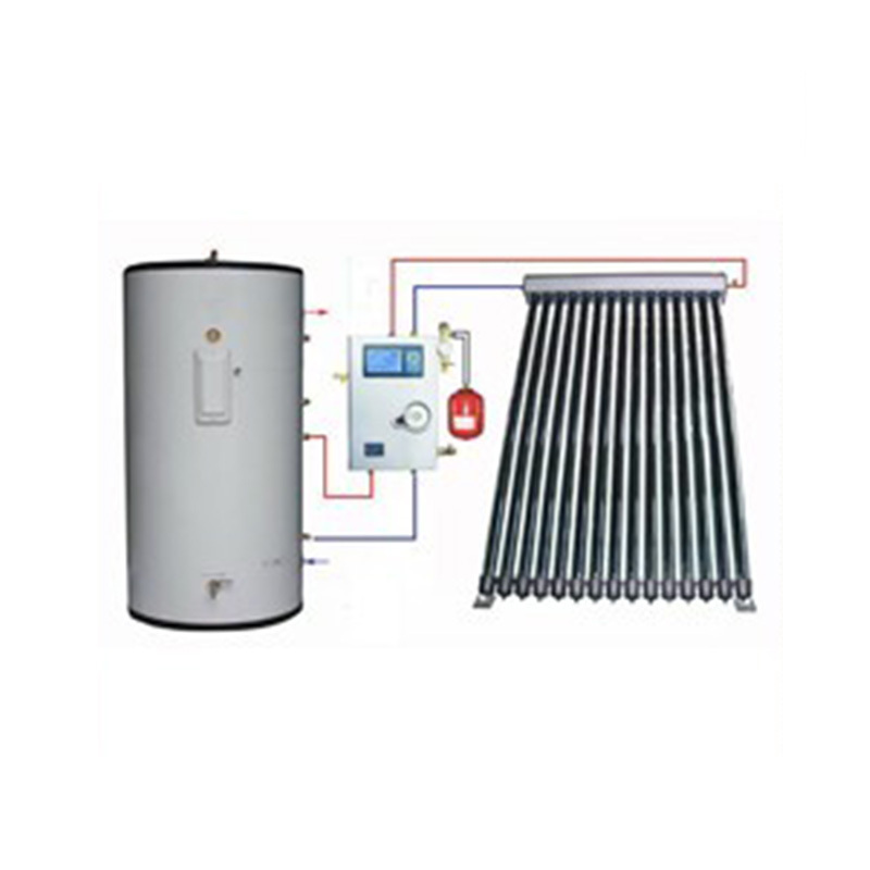 Split pressurized  solar water heater