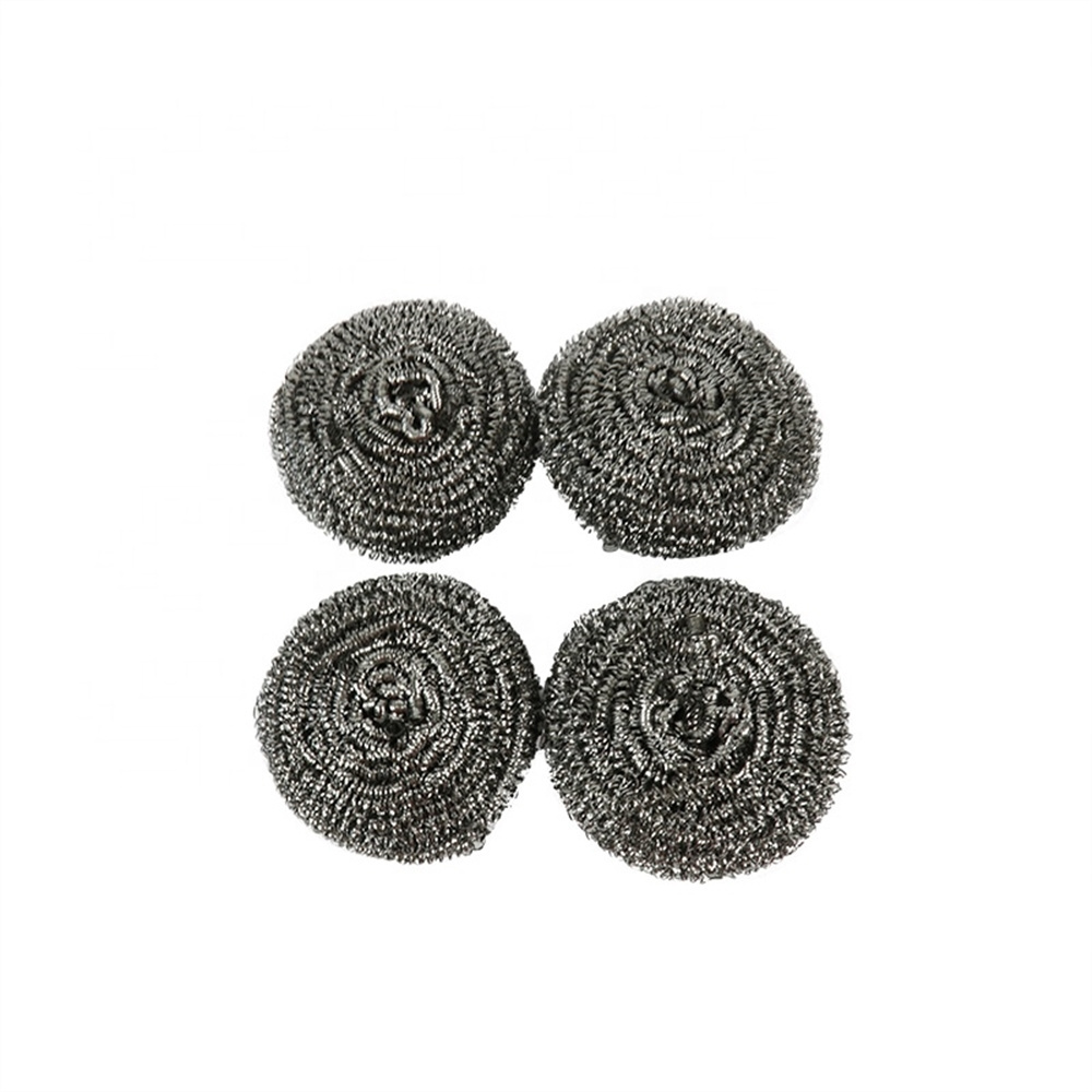 4PK Customized kitchen cleaning stainless steel pot scourer