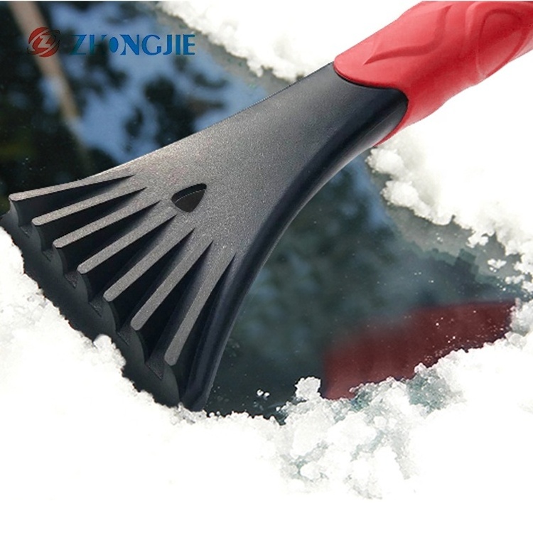 Extendable Deicing Shovel Snow Brush Frost Remover Car Ice Scraper