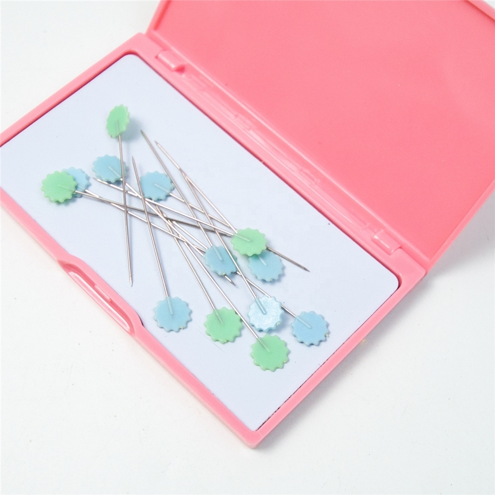 Magnetic Needle Box Storage Pins Case Lightweight Plastic Sewing Needle Box new color