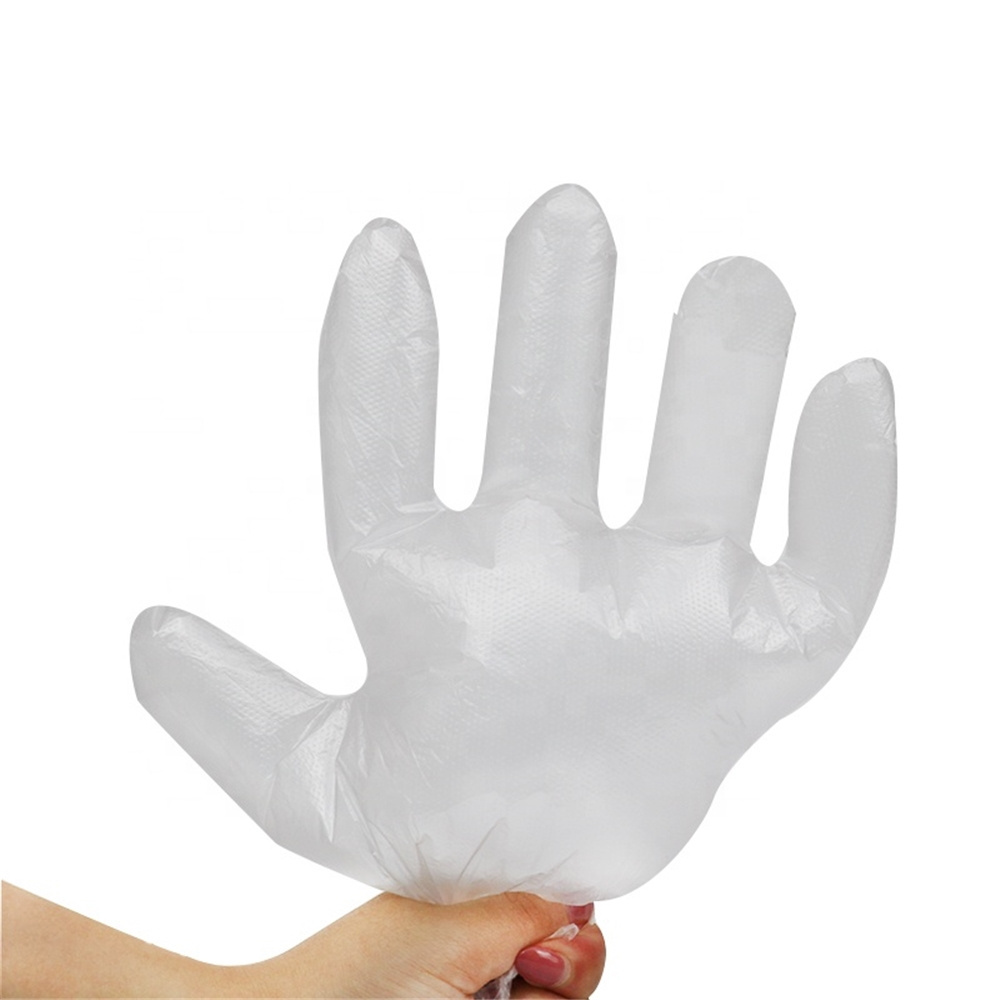 Food Preparation - Cleaning Poly Disposable PE Plastic Gloves