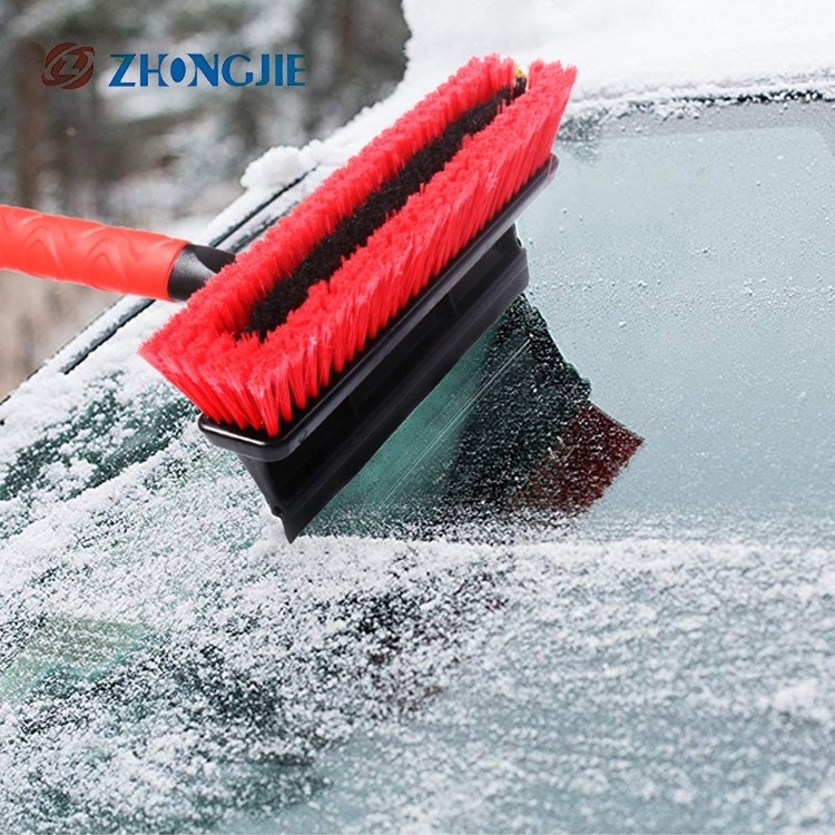 Extendable Deicing Shovel Snow Brush Frost Remover Car Ice Scraper