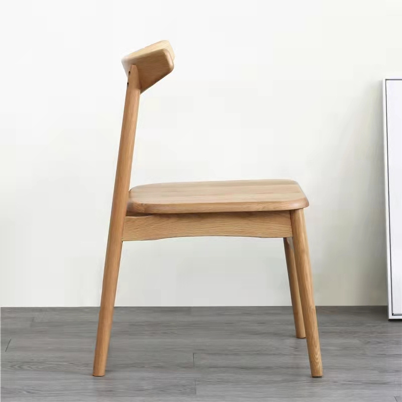 Commercial Nordic retro classic solid wood arm Hans Wegner horne office restaurant dining kitchen wooden chair