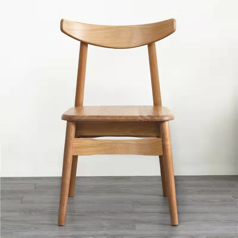 Commercial Nordic retro classic solid wood arm Hans Wegner horne office restaurant dining kitchen wooden chair