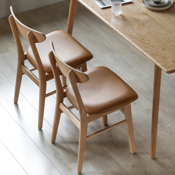 Popular modern design Coffee Shop kitchen furniture solid wood restaurant dining chair