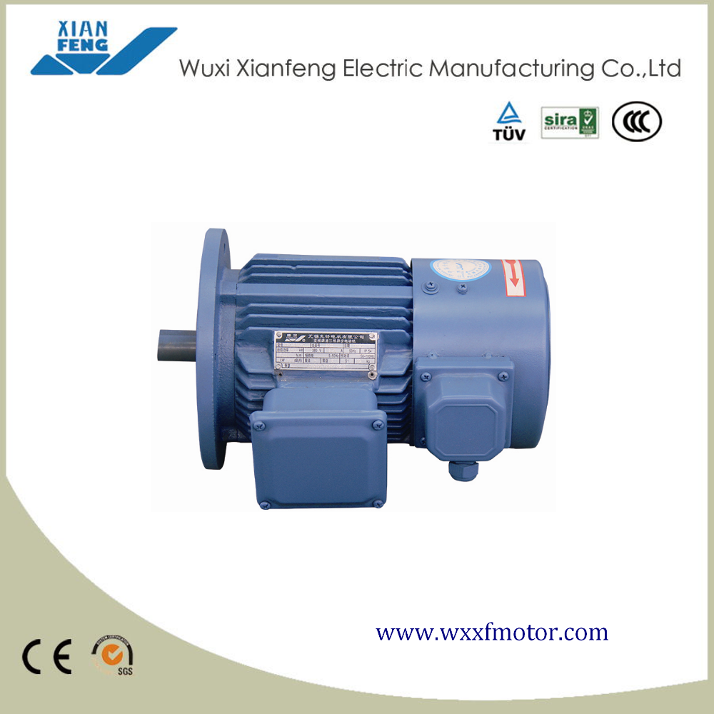 7.5kw 3 hp motor 1500rpm speed adjustable three phase induction motor for water pump