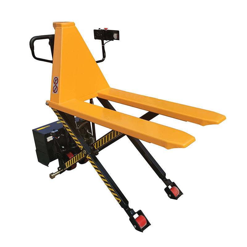 ODM OEM Service 800mm Height Keeping Scissor Lift 1 1.5ton Electric Pallet Truck With Sensor