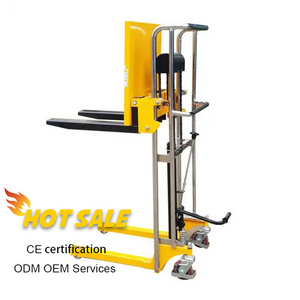 Hot selling 3000kg 3 ton pump weigh hydraulic hand forklift trolley truck price manual lifter hand stacker