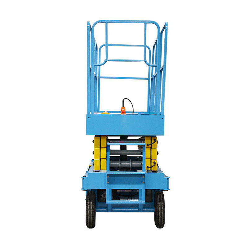 JUELI 10m 12m 14m 18m 300Kg 1T 2T Aerial Work capacity Electric mobile scissor Hydraulic lift tables manlift mobile platform