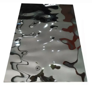 Hot Sale 304 Price Wall Panels Water Ripple Hammered Color Decorative Stainless Steel Sheet For Sale