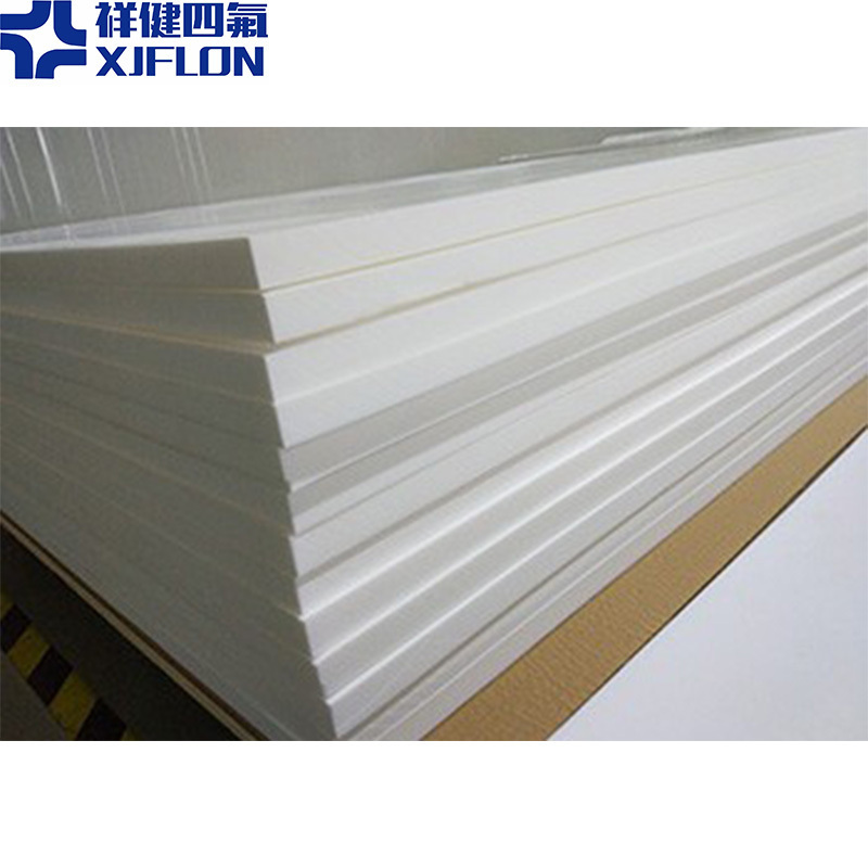 Wholesale Pure White Color 1/2/3/4/5/6/8/10mm Thickness Expanded Ptfe molded Sheet