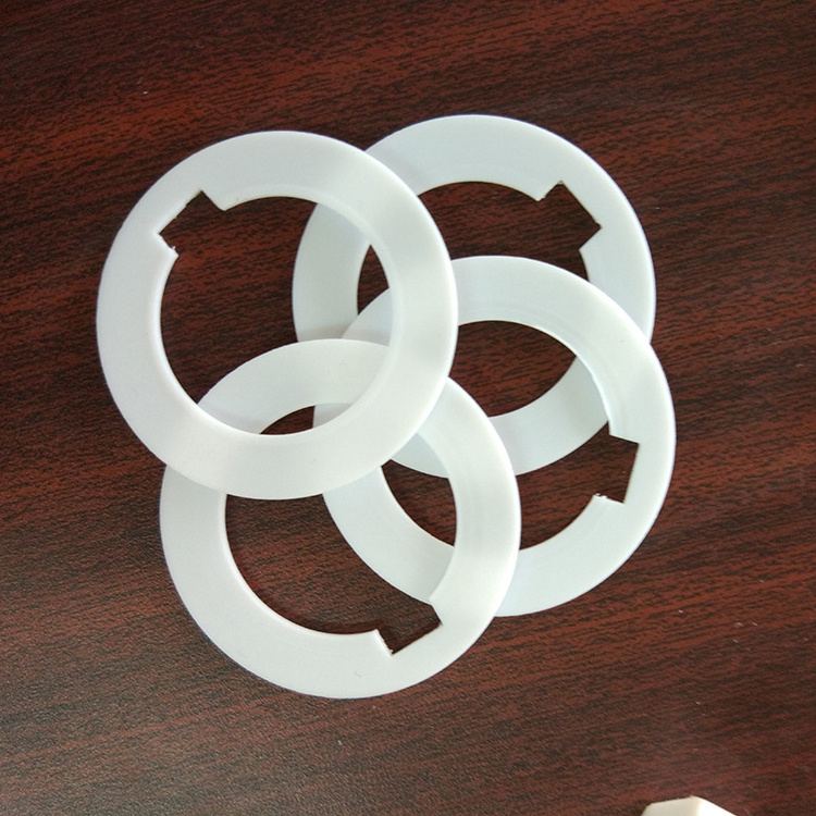 supplier custom plastic o ring white joint gasket ptfe piston flat gaskets sheet