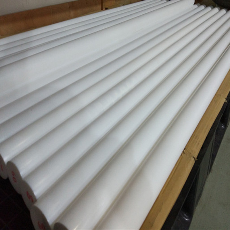 Factory supply Natural White Color Virgin PTFE Sheet or Rod