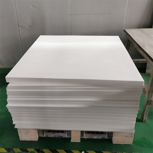 factory custom 0.5-100mm thick natural color white PTFE sheet high temperature plastic ptfe board