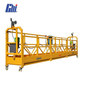 Wuxi Cosmo ZLP800 electric lifting suspended stage platform aluminum aerial lift scaffolding stage platform