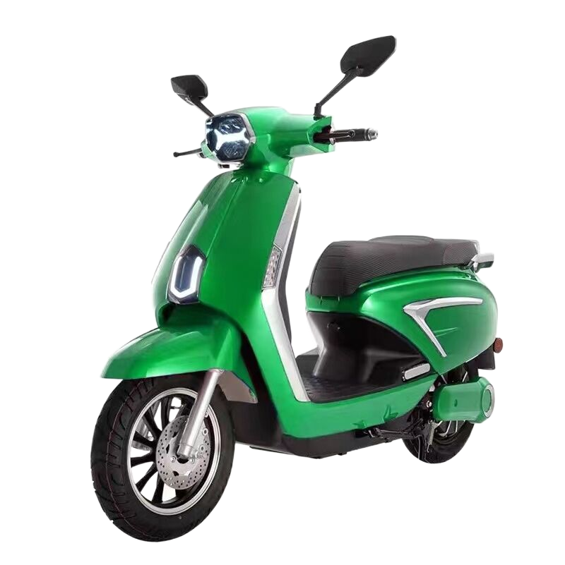 EEC Certified 1200W-2000W Retro Electric Scooter and Racing Motorcycle 60V 20AH Pedal Electric