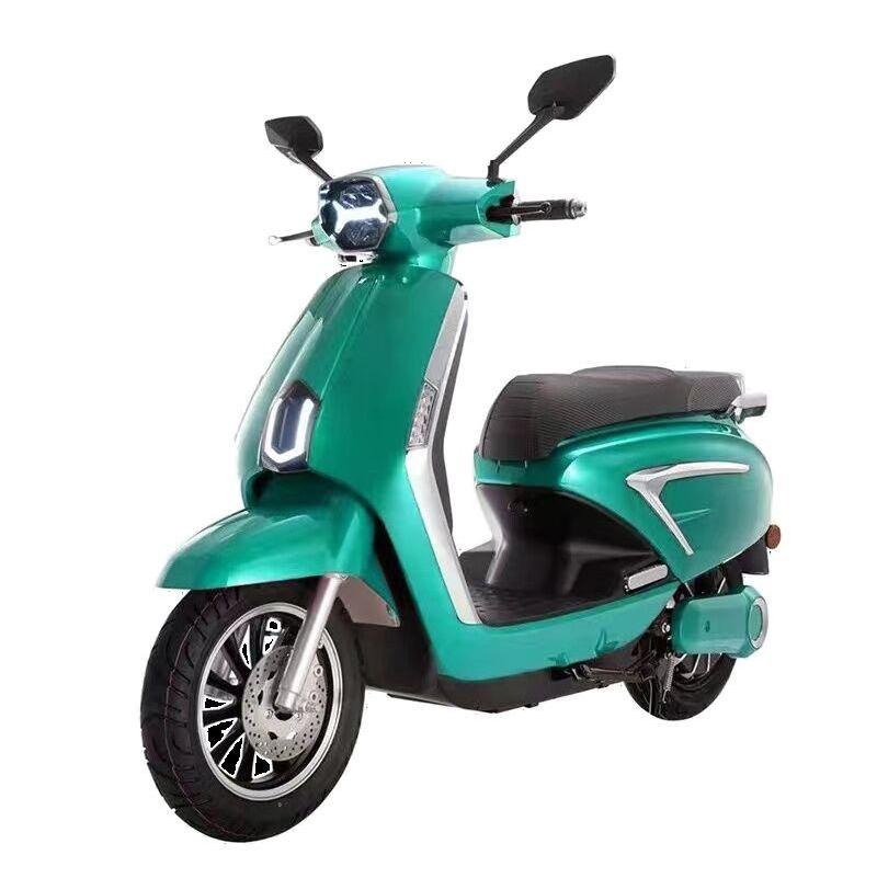 EEC Certified 1200W-2000W Retro Electric Scooter and Racing Motorcycle 60V 20AH Pedal Electric