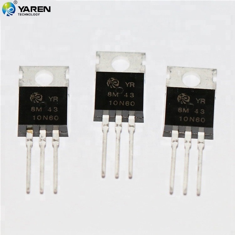 10N60 600V mosfet 10A smd mosfet transistor ic/ high speed mosfet