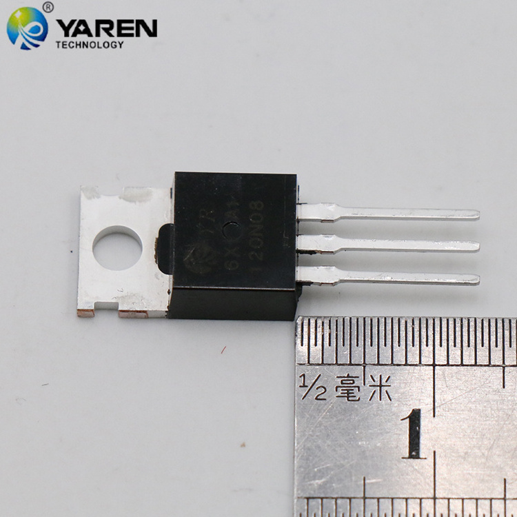 120N08 TO 220 82V 120A power transistor mosfet 80v/power window switch