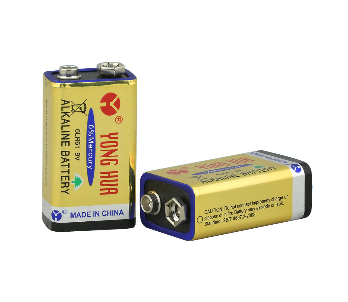 Wholesale 9v 6lr61 1604A 006P 9v alkaline dry battery for multimeter