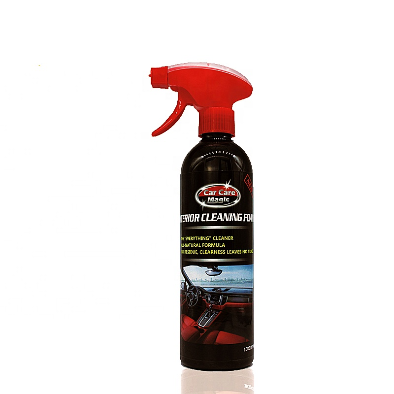 Best vehicle interior cleaner detailing seat car wash spray portable interior dashboard foaming cleaner