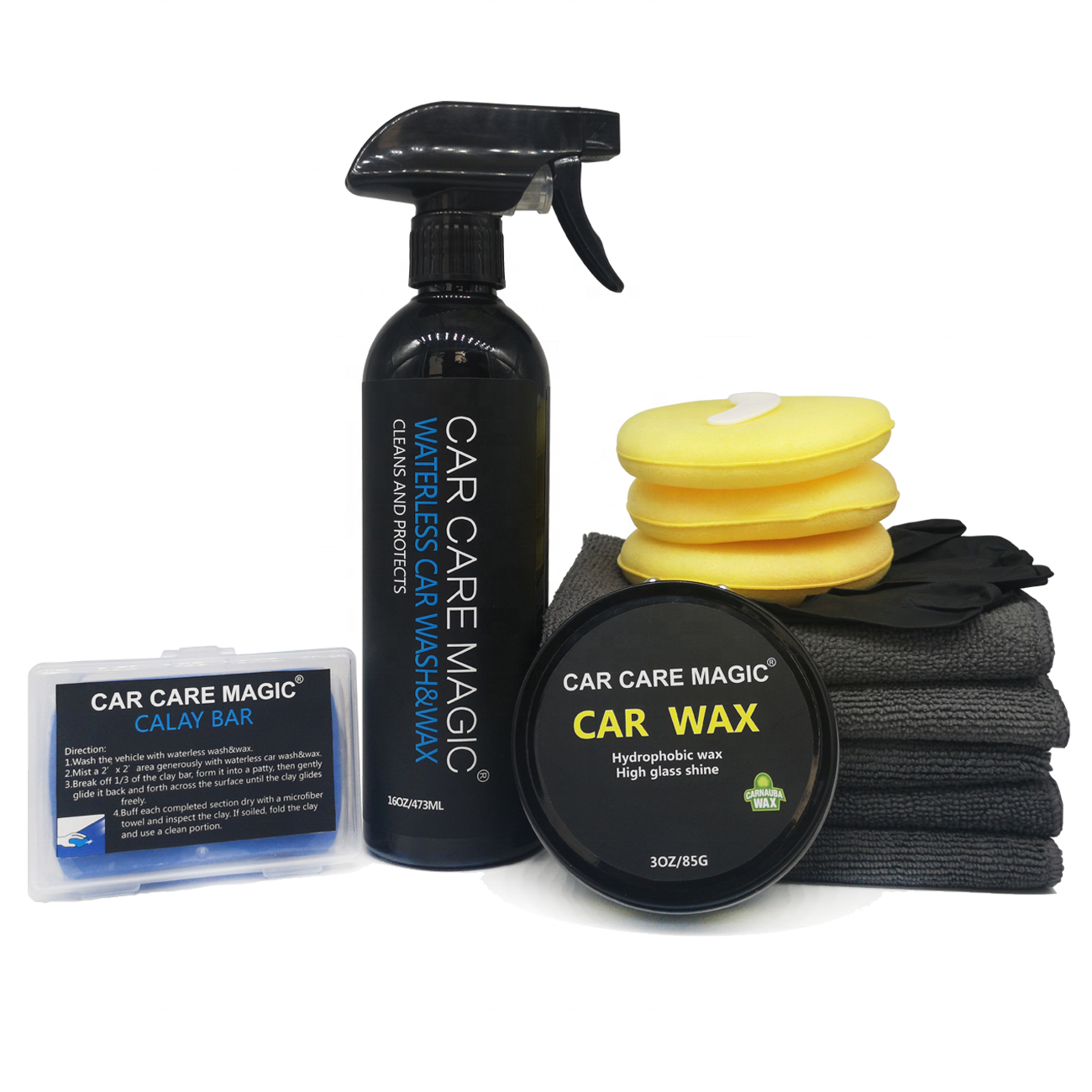 form cleaner car care kit magic car wash kit 10-piece loaded with the quality products you need to keep your car  clean