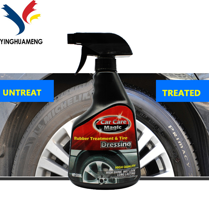 Ultra Liquid Tire shine spray cleaner restore tyre black surface spray tyre polish and protector waterproof