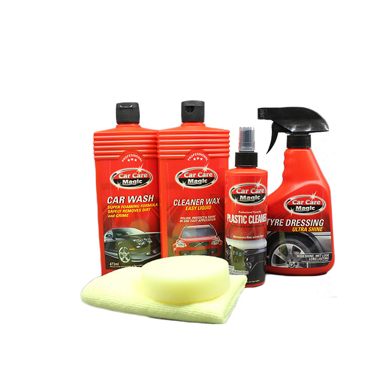 Extreme wash & Wax Foaming Car Wash Soap clean spray kit tire cleaner plastic coating spray For Cars, Trucks, Motorcycles