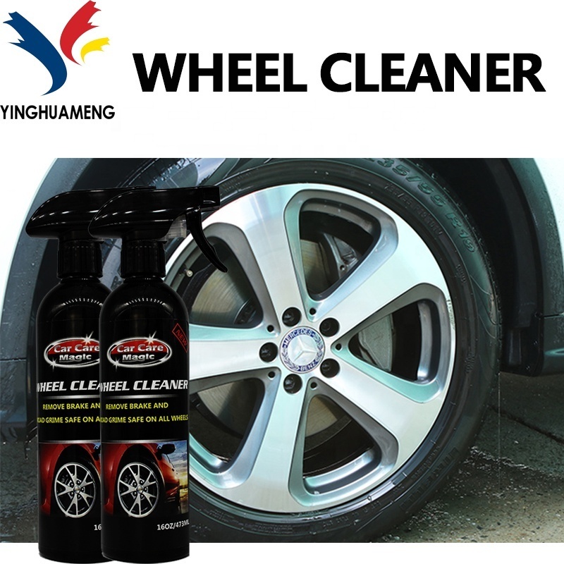 Wheel Cleaner gamma butyro lactone Tough on road grime and dirt Acid free and pH balanced safe for all wheel finishes