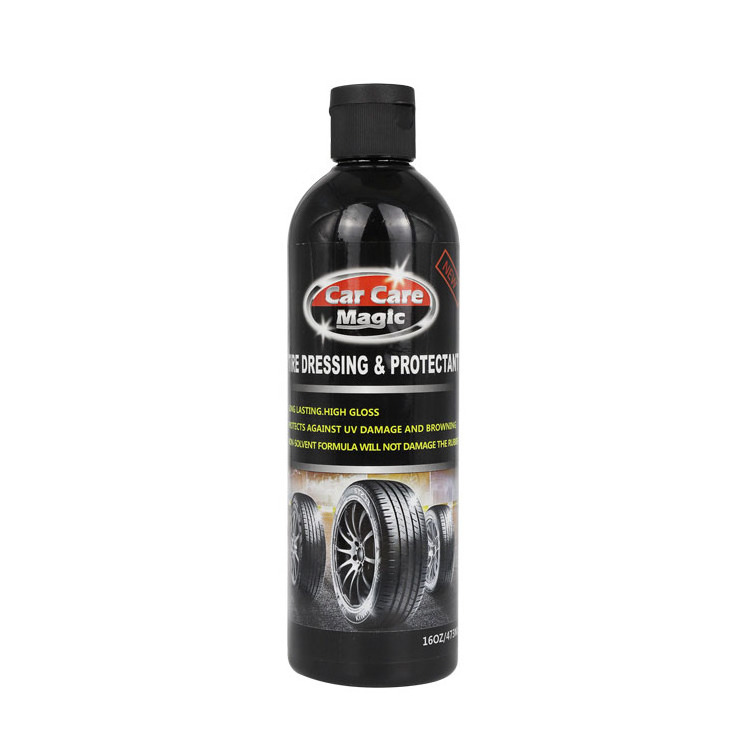 473ML TYRE DRESSING & PROTECTANT High Gloss Tire Shine Dressing & Protectant Renovator Polishes Protects tires