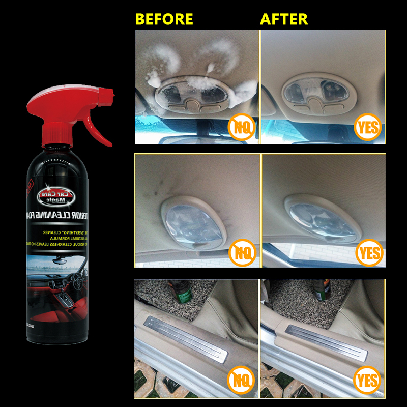 car care magic 473ml family car interior cleaner Foam Clean Your Interior, Exterior, Engine Bay, Tires and More