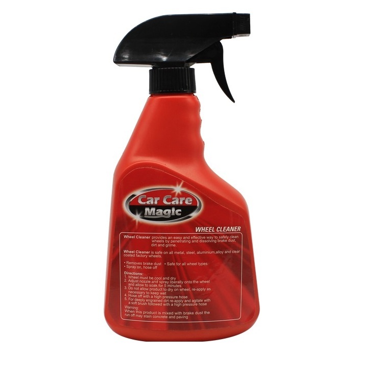 Wheel cleaner,Safely dissolves grease road grime and brake dust on contact, easy to use