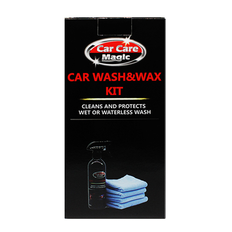 oem waterless wash & wax spray car cleaning kit Wiping Formula-WATERLESS WASH & WAX KIT